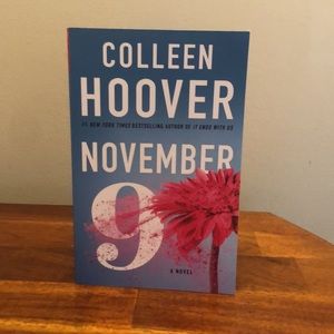Colleen Hoovers “November 9” paperback
